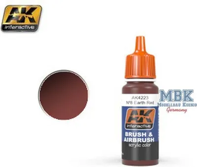 Produktbild von AK Interactive S.L. AK-4223 No 8 Earth Red (FS30117)