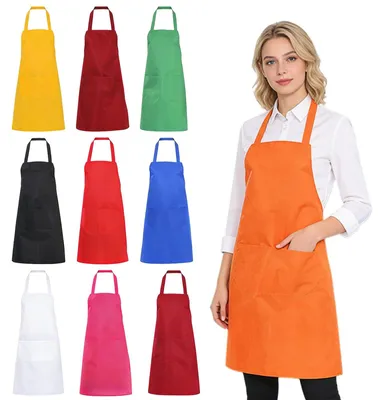 Obrázek produktu pro Sada 10 omyvatelných kuchyňských zástěr pro dospělé