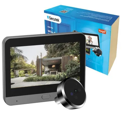 Obrázok produktu pre Digitálny WiFi dverový kukátko Secutek SRT-PD9