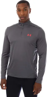 Produktbild von Under Armour - "Tech" Oberteil für Herren,mit kurzem Reißverschluss GT7942 (XXL) (Grau)