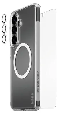 Imagen del producto de PanzerGlass CARE, protector de pantalla 3 en 1 para Samsung Galaxy S Plus 2026