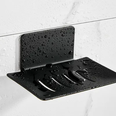 Immagine prodotto di Distributore di sapone adesivo, in acciaio inossidabile, con supporto adesivo 3M, adatto per bagno e cucina