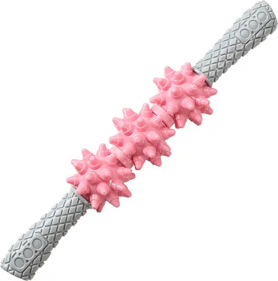 Imagen del producto de Relajación profunda y masaje efectivo con el versátil rodillo de masaje muscular, color rosa