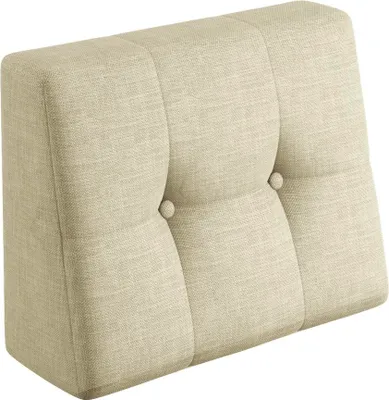 Produktbild von sunnypillow Palettenkissen Verona Seitenkissen 60x40x20/10cm Ecru
