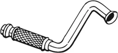 Produktbild von BOSAL Abgasrohr Auspuffrohr passend für PEUGEOT 307 (3A/C) Vorne 741-005