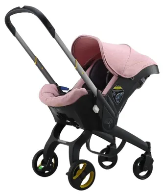 Image de Siège auto pour bébé, polyvalent, modèle de voyage léger, rose