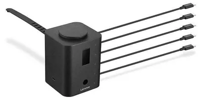 Produktbild von Lenovo 40G0SC65WW, Laptop, Drinnen, 5 V, 19 W, 20 V, Schwarz