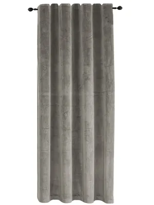 Produktbild von Verdunkelungsvorhang Samt weich 140  x  225 cm Taupe Vorhang Kräuselband Gardine blickdicht U-Band abdunkelnd