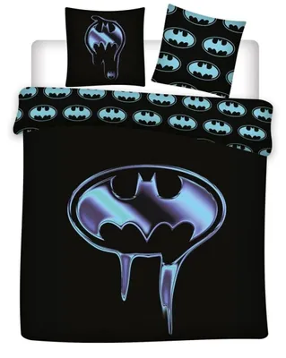 Produktbild von Batman Bettbezug-Set für Doppelbett, 240 x 220 cm