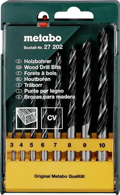 Obrázek produktu pro 8dílná kazeta vrtáků do dřeva Metabo