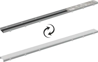 Obrázok produktu pre Rošt pre sprchový žľab Alcadrain OPTION - nerez matný - dĺžka 1050mm