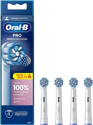 Productafbeelding van Oral B Opzetborstel sensitive clean (4 stuks)