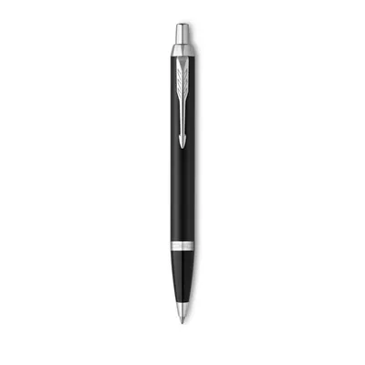 Image de Stylo à bille PARKER IM Matte Black C.C. bleu M Boîte cadeau