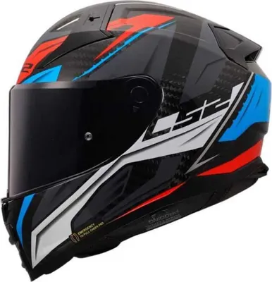 Image de Ls2 Ff811 Vector Ii C Savage 06 casque intégral noir S noir S