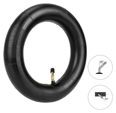 Produktbild von Schlauch 85/65-6,5 + Winkelventil 45/45 Für KuKirin G4 Kugoo G-Booster