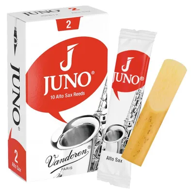 Zdjęcie produktu dla Płytki reedowe Vandoren Juno JSR612 do saksofonu altowego (dla początkujących), 10 sztuk