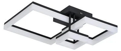 Image de Rabalux 71386 Plafonniers Amilia LED 22 métal plastique noir
