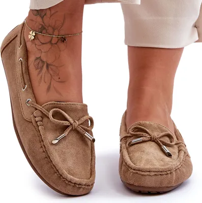 Produktbild von Damen Wildleder Mokassins Braun Si Passione 37