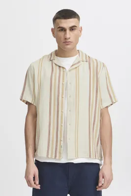 Produktbild von !SOLID SDISAI Herren Kurzarmhemd Hemd Herrenhemd 100% Baumwolle relaxed fit