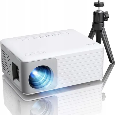 Zdjęcie produktu dla Mini projektor ze statywem AKIYO O1 Full HD 1080p Powystawowy
