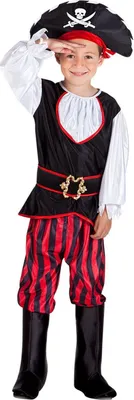 Immagine prodotto di costume da pirata pirate tom per bambini tra i 4 e i 6 anni