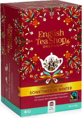 Produktbild von ETS - Wintertee 'Sometimes in Winter', BIO, 20 Teebeutel