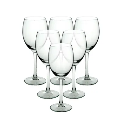 Produktbild von Set mit 6 Weißweingläsern 250 ml Diamond
