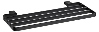 Immagine prodotto di Portasciugamani quadrato Bemeta Nero 500 mm nero