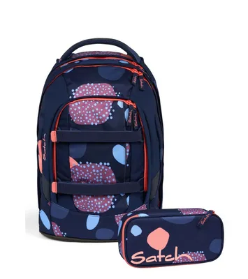 Produktbild von Satch Schulrucksack-Set PACK Coral Reef 2-teilig, inkl. Mäppchen