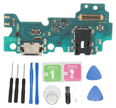 Obrázok produktu pre Dosková doska konektora pre telefón, USB nabíjací port, náhradný diel pre smartfón, kompatibilný s modelom A32 4G
