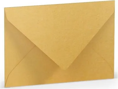 Produktbild von Briefumschlag C7 Nassklebung Gold