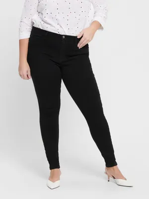 Produktbild von ONLY 15174946, Jeans, Weiblich, Erwachsener, Schwarz, Highwaist fit, Frontseite