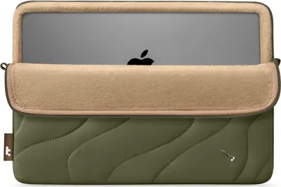 Produktbild von TomToc Terra-A27 Laptop-Hülle für Laptop Macbook Air / Pro 15", Grün