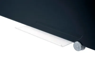 Produktbild von Legamaster Glasboard 90x120cm schwarz, Schwarz, 1200 mm, 900 mm, 4 mm, 15 kg, 1290 mm