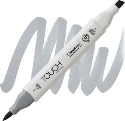 Obrázok produktu pre TOUCH obojstranný štetec a dláto, CG3 Cool grey