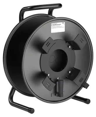 Produktbild von SCHILL Kabeltrommel, HT380.RM-SW, Kern: 178 mm, Wickelbreite: 142 mm, Metall