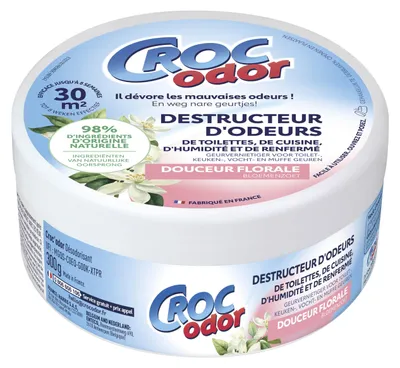 Obrázok produktu pre CROC'ODOR Neutralizátor zápachu, vôňa: kvetinová sviežosť