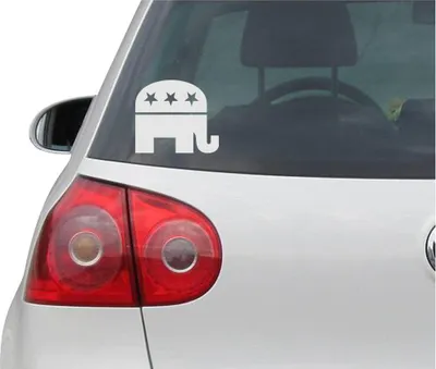 Produktbild von Aufkleber / Autoaufkleber - JDM - Die cut - Do Not Blame Me I Voted For Mccain Decal Auto Sticker - silber - 149mmx43mm