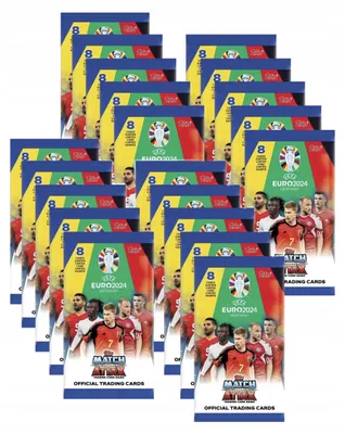 Obrázok produktu pre Topps Match Attax UEFA EURO 2024 Pack of 8 Cards