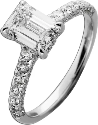 Produktbild von Diamantring 2.75ct Weissgold 585 14K Lab Grown Brillanten Diamant IGI  20