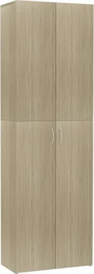 Zdjęcie produktu dla vidaXL Szafka biurowa dąb sonoma 60x32x190 cm materiał drewnopochodny