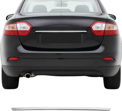Image de Garniture de Hayon Coffre pour Renault Fluence Bj.2010-2015 acier inox