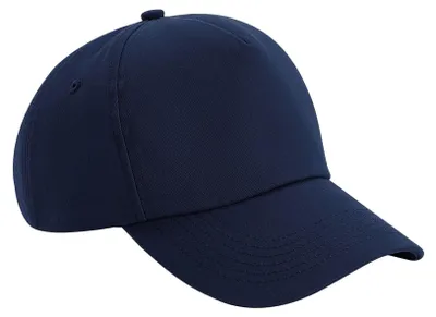 Image de Beechfield - Casquette « Authentic » 5 panneaux pour hommes/femmes Unie FK1214 (taille unique) (bleu foncé)