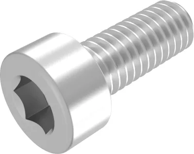 Produktbild von SECCARO Zylinderschraube M8 x 20 mm, Edelstahl V2A VA A2, DIN 912 / ISO 4762, Innensechskant, Vollgewinde, 20 Stück