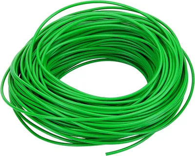 Image de Câble de connexion pour véhicules, 10 mètres, section 1,0 mm², couleur verte, type FLRY-B. Câble pour l'électricité automobile