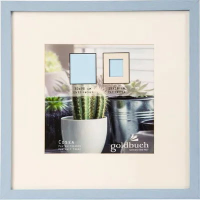 Produktbild von Goldbuch Fotorahmen Cosea, 30x30 cm, blau