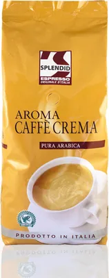Produktbild von Splendid Aroma Caffe Crema - 1kg Kaffeebohnen, 100% Arabica