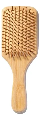 Image de Brosse à cheveux, bambou naturel, démêlage en douceur, FangXinNZQiDianShu-L