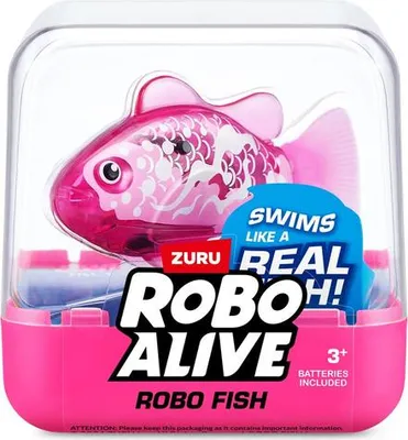Produktbild von Robo Alive - Robo Fish Serie 3 - pink