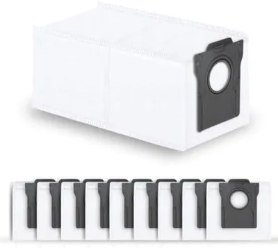 Produktbild von PromoHome® 10 Staubsaugerbeutel geeignet für Dreame L10s Ultra Gen 2, L10s Pro Ultra Heat, X30 / X40 / X50 / Matrix10 Ultra, Aqua10 Ultra